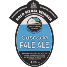 Saltaire Brewery Cascade Pale Ale Pump Clip